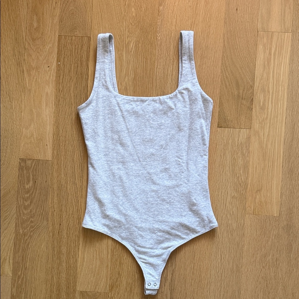 Abercrombie & Fitch Light Gray Bodysuit